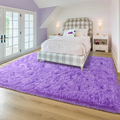 Plush Carpets Fluffy Ultra Soft Indoor Modern Area Rugs Living Room Play Mats For Children Bedroom Home Decor Nursery Rug