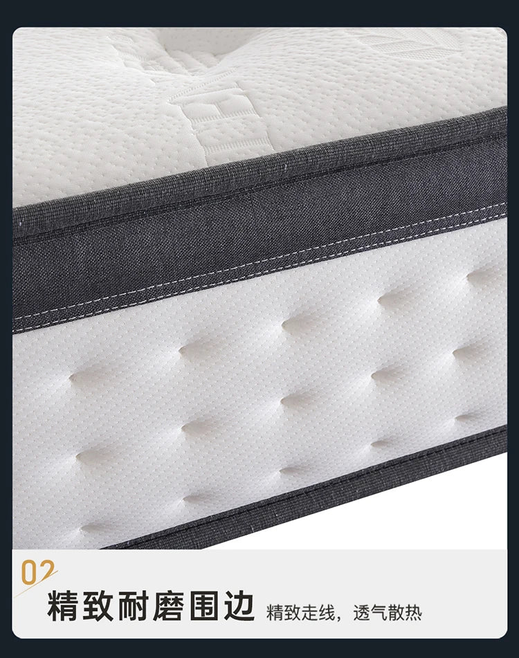 King Size Modern Mattress Soft Double Latex Luxury Designer Mattress Queen Bedroom Colchon Matrimonial Bedroom Furniture