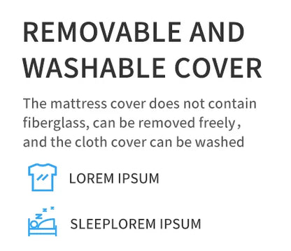 New Fashion Comfortable No Pressure Grid Shape Gel Tpe Topper Full Size High Quality Mattress