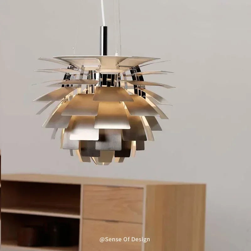 High Quality Artichoke Pendant Light Chandelier Ceiling Hanging Suspension Lamp Close to Original room decor
