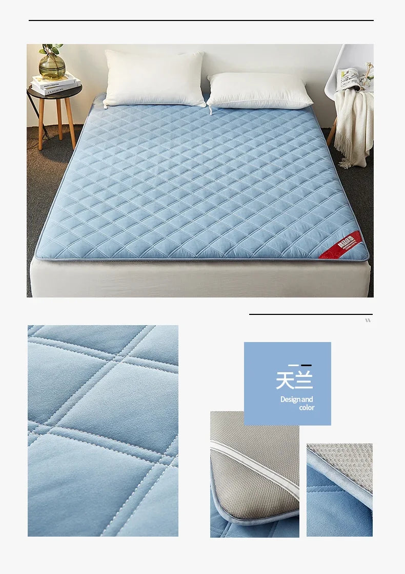 Folding Single Mattress Queen Size Portable Chinese Couple Mattress Hotel Comfortable Floor King Materassi Postmodern Furniture