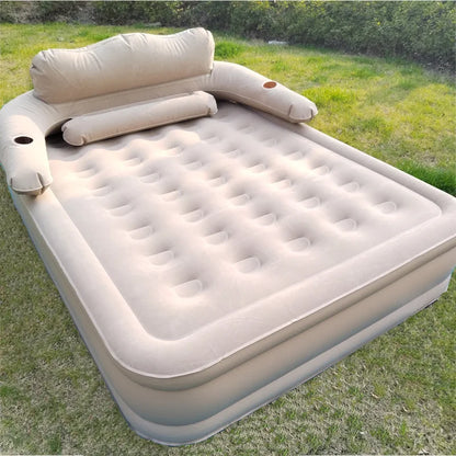 Lohascamping double Self-inflating Mattress Thick 40cm Compact Folding Camping Mattress Sleeping Bed Pad  Air bed Mat floor
