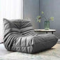 Fireside Chair for Adult Armless Floor Sofa Soft Comfy Lounge Chair Foam Sofa Accent Chair for Living Room Bedroom Bean Bag Sofa