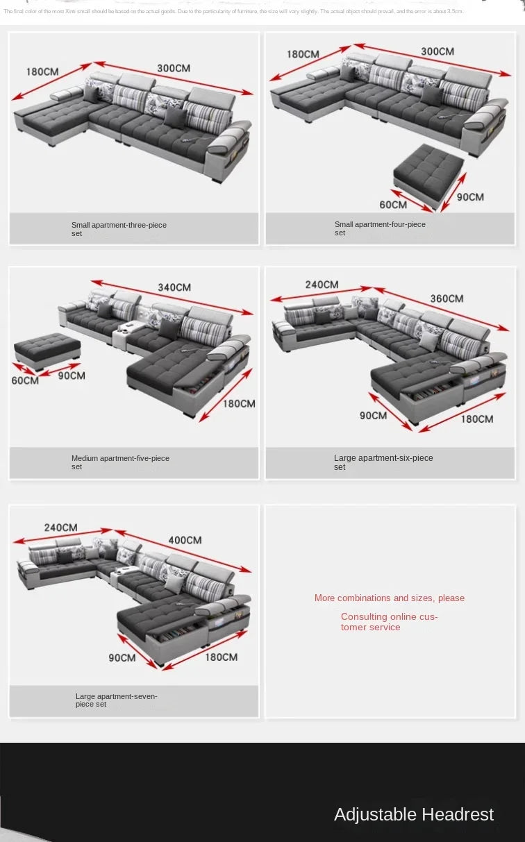 Gray Large Wood Sofas Filler Waterproof Design Lazy Lounges Puffs Couch Salon Recliner Luxury Canape Salon Furniture Home