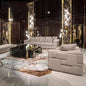 Luxury Furniture Sectional Corner Couch 1+2+3 Luxury Furniture Set Italian Modern Living Room Sofa Sets