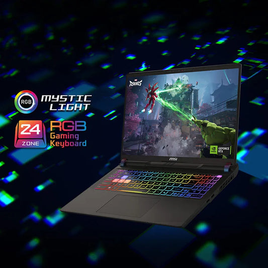 2025 MSI Vector 16 HX AI Gaming Laptop 16 Inch 2.5K 240Hz IPS Screen Netbook Ultra 9-275HX 32GB 1TB RTX5070Ti Netbook Computer