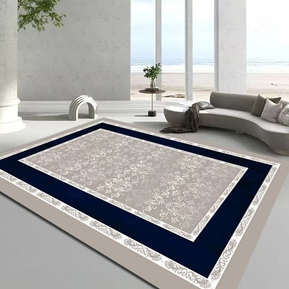 European Style Luxury Large Area Decor Rugs Home Frame Pattern Living Room Carpets Bedroom Lounge Coffee Tables Soft Floor Mat