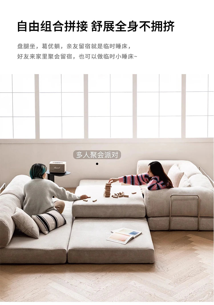 Vacuum Compression Sofa, Living Room Direct Sofa, Multi-functional and Versatile Sofa, 5 Brackets, Customizable