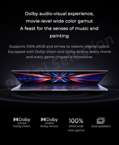 Xiaomi RedmiBook Pro 14 Laptop Ultra 5-125H/Ultra 7-155H ARC Graphics 32GB DDR5 1T SSD 14-inch 2.8K 120Hz Screen Notebook PC