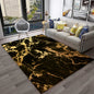 HD Colour Fluid Irregular Illusion Marble 3D Carpet Rug for Home Living Room Sofa Doormat Decor,kids Area Rug Non-slip Floor Mat
