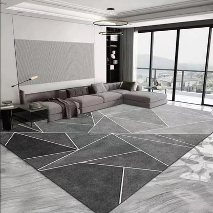 VIKAMA Light Luxury HomeLiving Room Carpet Bedroom Full Sofa Dirt Resistant And easy to care for crystal velvet carpet