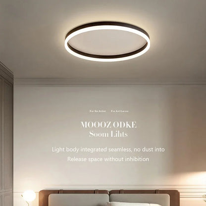 Modern LED Ceiling Lamp Chandelier for Living Dining Room Kitchen Bedroom Nordic Simple Round Home Decor Lighting Fixture Luster