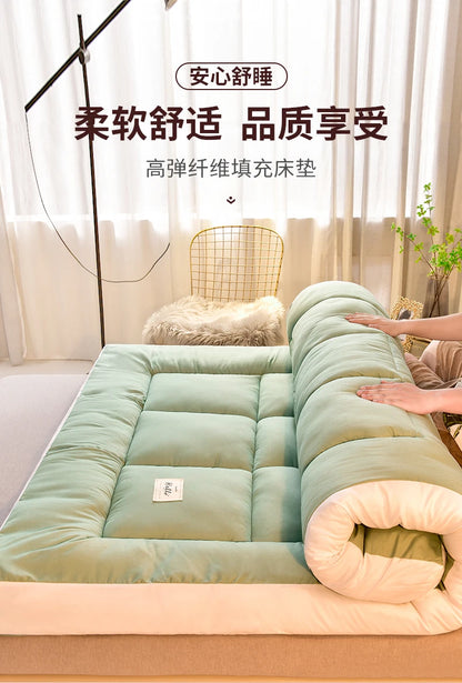 Soft comfortable mattress home thickened ultra-soft dormitory student single double mattress tatami floor sleeping mat