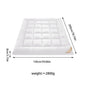 Soft Filling Mattress Pad Soft Down Velvet Tatami Mats Mattress Fluffy and Breathable Relieve Body Stress Soft Cushion Anti-Slip
