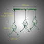 Pendant Lights Nordic Little Iron Man Hanging Lamp Retro Loft Lighting for Children's Room Kitchen Restaurant Coffee Bar Home