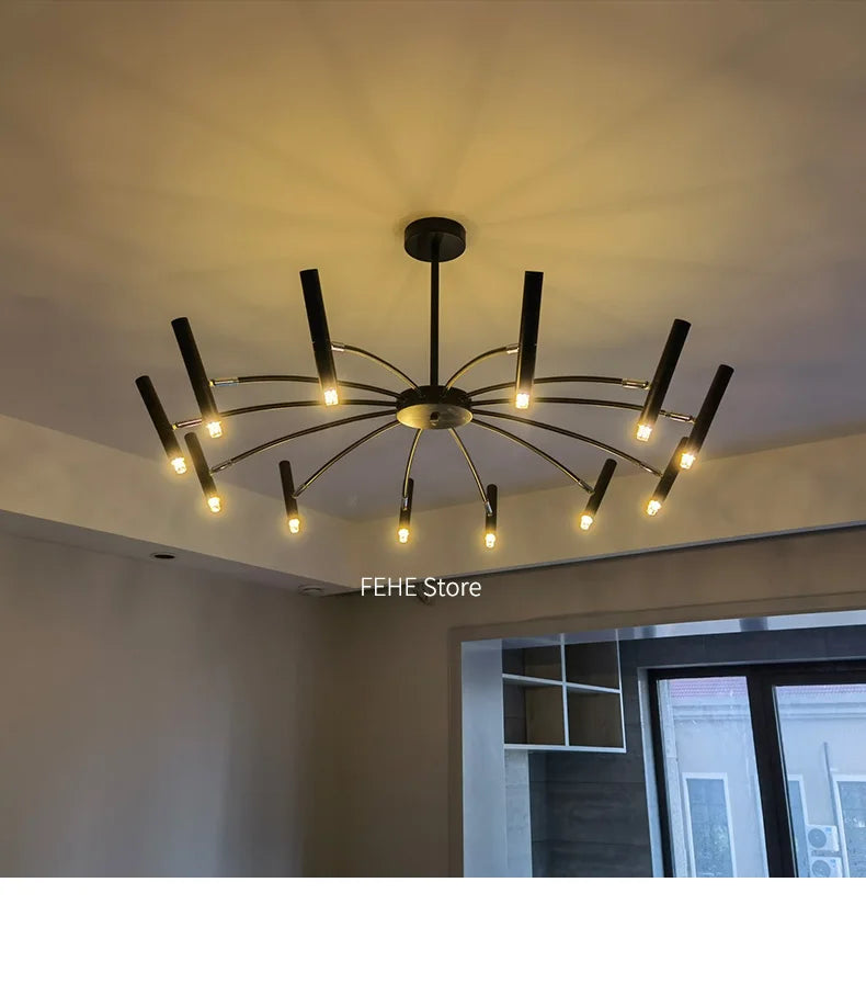 Living room lamp, new light luxury bedroom chandelier Nordic lamps modern minimalist atmosphere For home dining room Lights