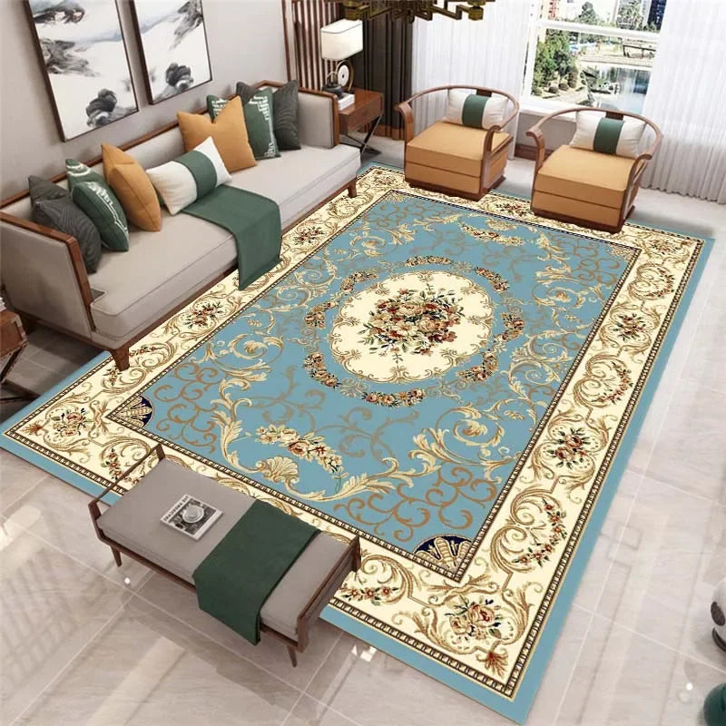 Classic  Carpets For Living Room  Area Rugs Home Decor Sofa Table Non-Slip Bedroom Floor Mats