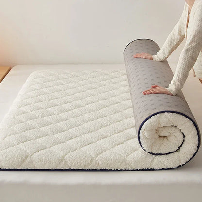 Comfortable Armchair Bed with Tatami Mattress Inflatable Sleeping Mat Single Futon Bed Home or Use