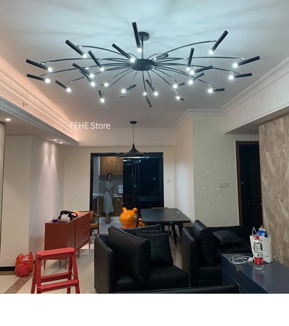 Living room lamp, new light luxury bedroom chandelier Nordic lamps modern minimalist atmosphere For home dining room Lights