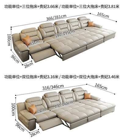 Multifunctional Designer Sofas Modern Luxury Living Room Comfortable Sofa Bed Lounge Adult American Sillon Cama Salon Furniture