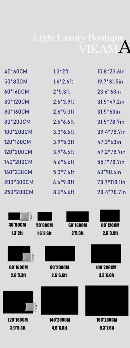 European Red Luxury Carpet Large Living Room Decoration Home Rugs Soft Comfortable Lounge Rug Anti Slip Washable Bedroom Mat