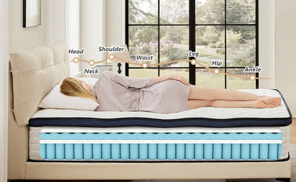 Standard Mattress Hotel Mattress Pocket Spring Mattress Soft and Comfortable Memory Foam Matelas