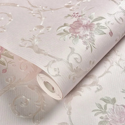 Floral Wallpaper Self-adhesive Warm Girl Bedroom 3d Thickening Wall Decoration Stickers Living Room Restaurant Sofa Background