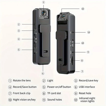 Xiaomi A9 Mini Night Vision Camera HD 1080P Wifi Digital Camera Handheld Camera Outdoor Sports Camera Outdoor Video Camcorder