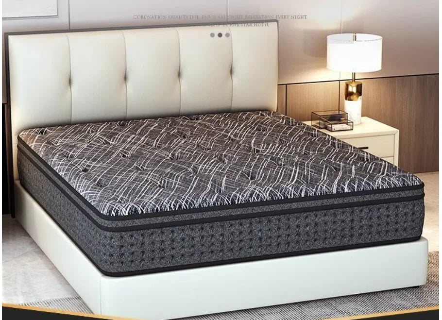 OEM ODM supplier love hotel room high quality vacuum packed pocket coil spring king sized bed and mattress round mattress