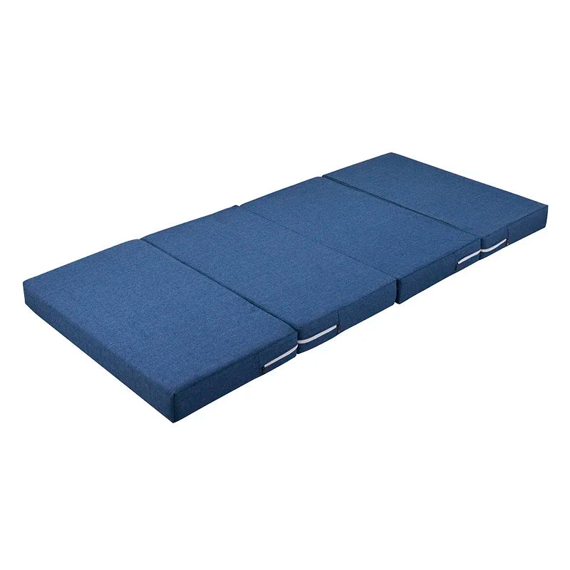 Compact Memory Foam Folding Mattress Office Nap Bed Compact Tatami Yoga Mat Foldable Sponge Mattress Portable Single Bed for Eas