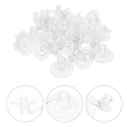 20pcs Inflatable Toy Nozzles Swimming Ring Valves Pvc Air Pillows Boats Mattress Gas Pump Adapters Replacement Inflate Nozzle