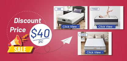 Wholesale Bed Mattresses Luxury California King Size Pillow Top Memory Foam Spring Hybrid Mattress