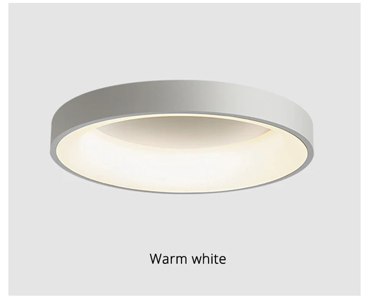 White Grey Modern led Ceiling Lights For Living Room Bedroom Dining Room dimmable Lamp indoor round sqaure Fixtures Lustres
