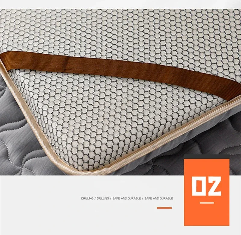 Bed Mattresses Toppers Comfortable Memory Foam Breathable Antibacterial Cushion Folding Mattress Quilt Sleeping Tatami Mats