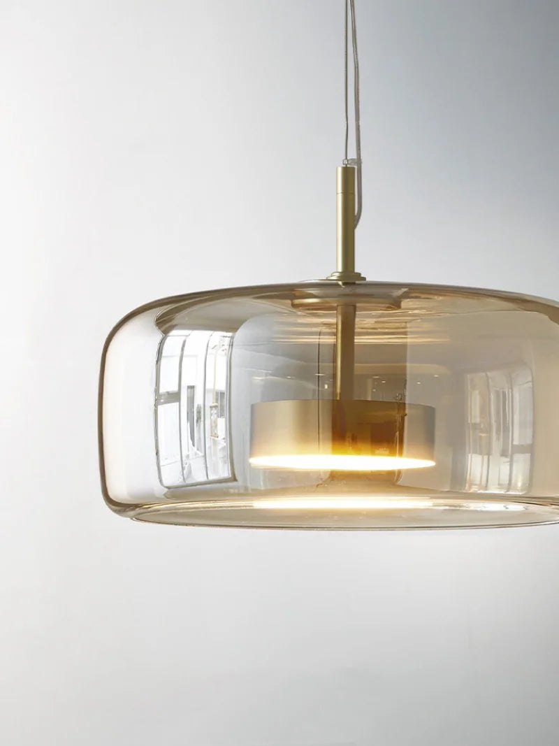 Glass LED Pendant Light for Kitchen, Restaurant, Hanging Lamp, Modern Bedroom, Bedside Shop Decoration, Ceiling Chandeliers, Lustres Decor