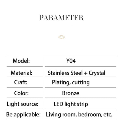 Nordic Luxury Chandeliers Crystal Pendant Ceiling Lights for Living Dining Room Kitchen Gold Pendant Light Decor Indoor Lighting