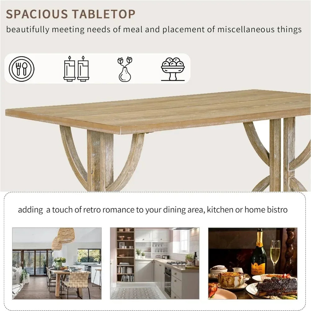 Dining Room Sets, 6 Pieces with Bench, and 4 Upholstered Chairs & 1 Bench for Dining Room and Kitche, Dining Room Sets