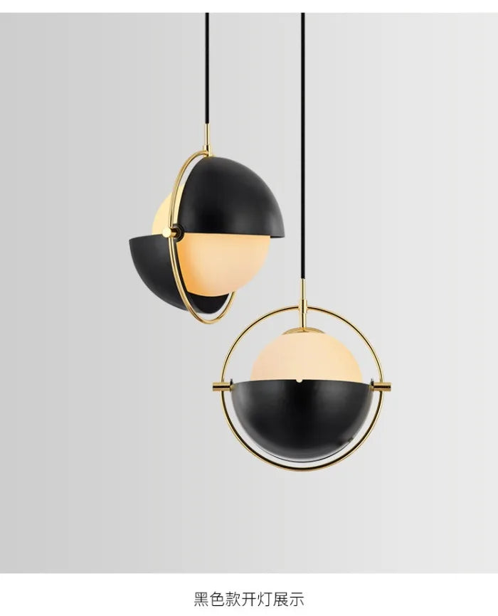 Modern Creative Pendant Light Gubi Chandelier for Restaurant Living Room Loft Iron Hanging Lamp Home Decor LED Lighting Fixtures