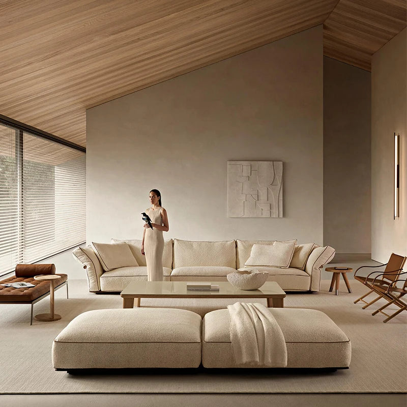 Italian Minimalist Sofas High Quality Modern Living Room Design Unusual Sofa Leisure Creative Comfortable Sillon Cama Furniture