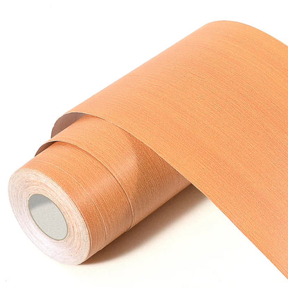 5M Skirting Line Wall Sticker Imitation Wood Pattern Self-adhesive PVC Sticker Living Room Corner Decals