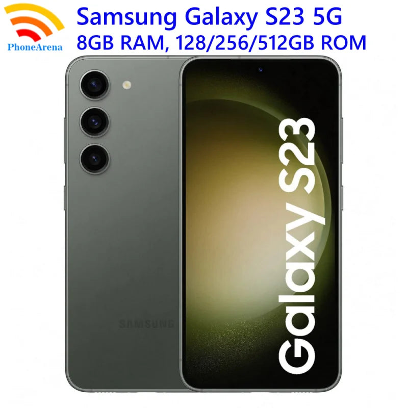 Samsung Galaxy S23 5G  AMOLED 8GB 128/256/512GB Snapdragon NFC Original Android Unlocked Cell Phone