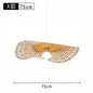 Bamboo Lantern Bamboo Woven Chandelier Chinese Restaurant Tea Room Chandelier Japanese Restaurant Straw Hat Rattan Woven Chandel