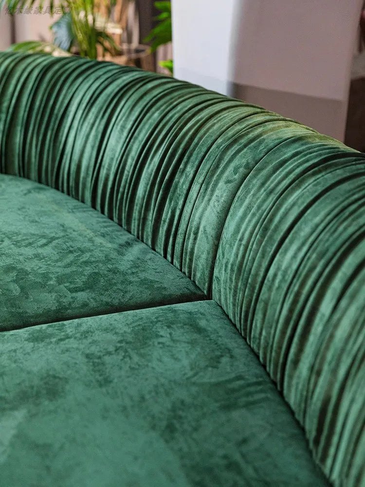 Italian Minimalist Living Room Sofas Curved Leisure Trendy Modern Sofa Designer Aesthetics Muebles Chinese Style Furniture