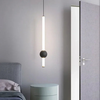 Modern Simple LED Pendant Lamp Living Room Bedroom Bedside TV Background Kitchen Island Restaurant Home Decor Lighting Fixture