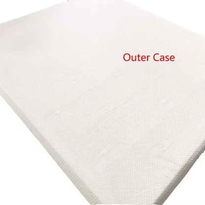 105D Medium Soft Natural Latex Mattress 5CM Thickness Cervical Vertebra Neck Protector Single Double Twin Queen Size Mattress
