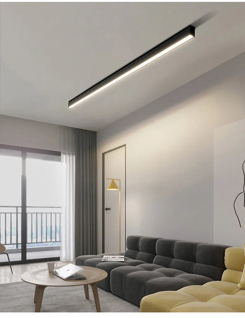 Ceiling lamps for kitchen, living room, ceiling lights led bedroom, dining room, Nordic modern aisle, balcony strip light