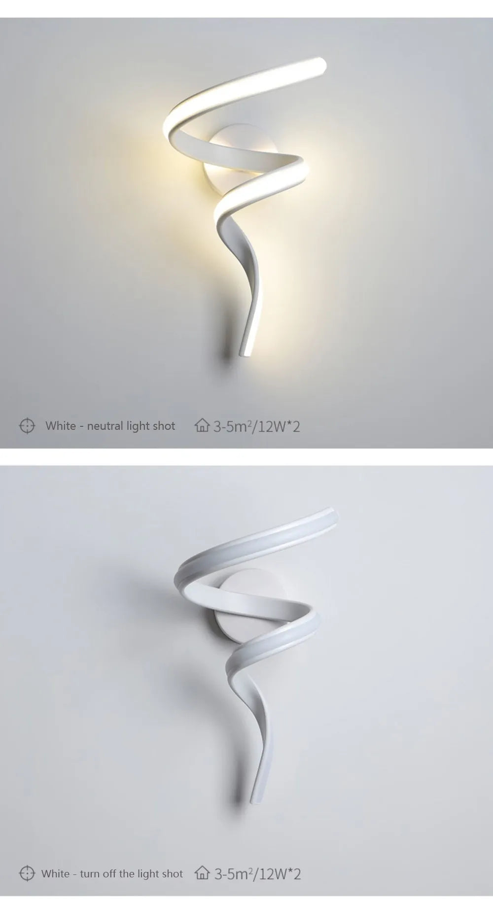Modern Minimalist LED Wall Lamp Home Indoor Decor wall Sconce For Living Room Bedroom Bedside Lustres Backgroud Light Decoration