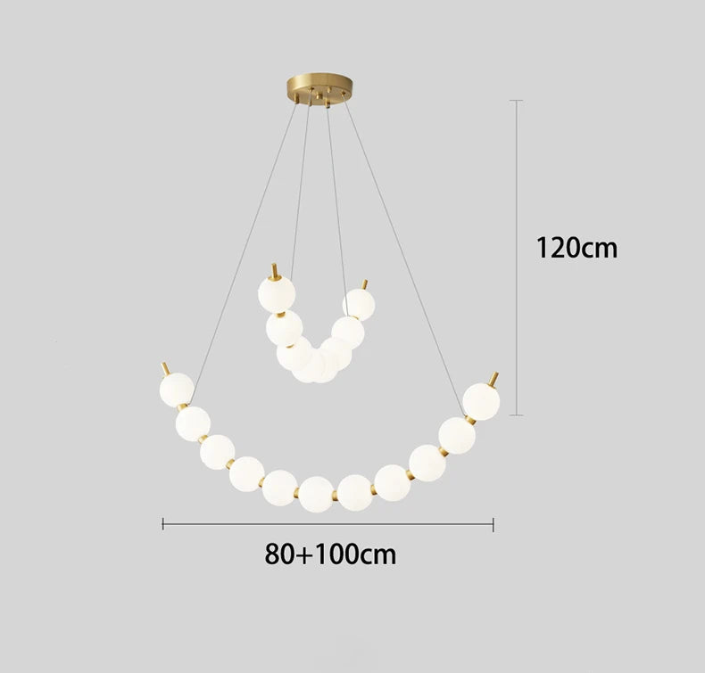 Modern home decor led lights pendant light lamps forstaircase Chandeliers for living room hanging light indoor lighting