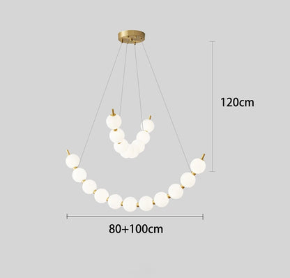 Modern home decor led lights pendant light lamps forstaircase Chandeliers for living room hanging light indoor lighting