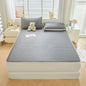 1pc Breathable and non slip thin mattress with summer quilting design dark gray single and double comfortable soft cushion